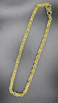 "Heaven's DNA" Brass DNA Chain