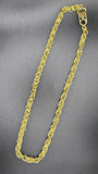 "Heaven's DNA" Brass DNA Chain