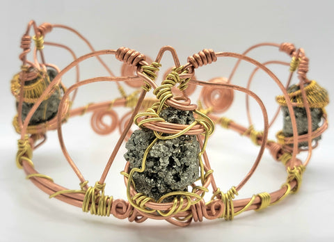 Golden Pyrite Infiniti Crown