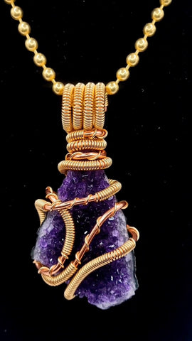 Uruguayan Amethyst Cluster Amulets